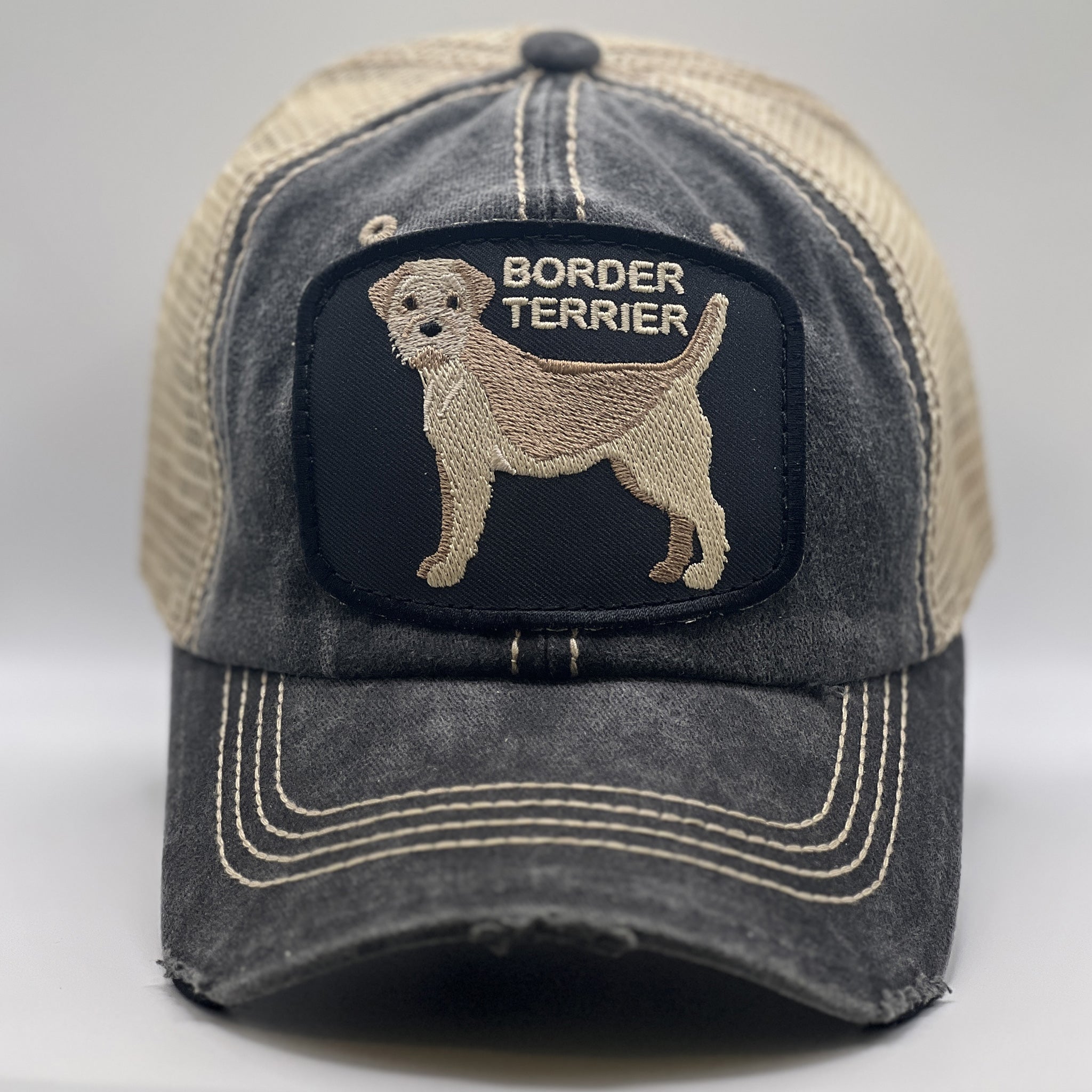 Trucker Hat With Border Terrier