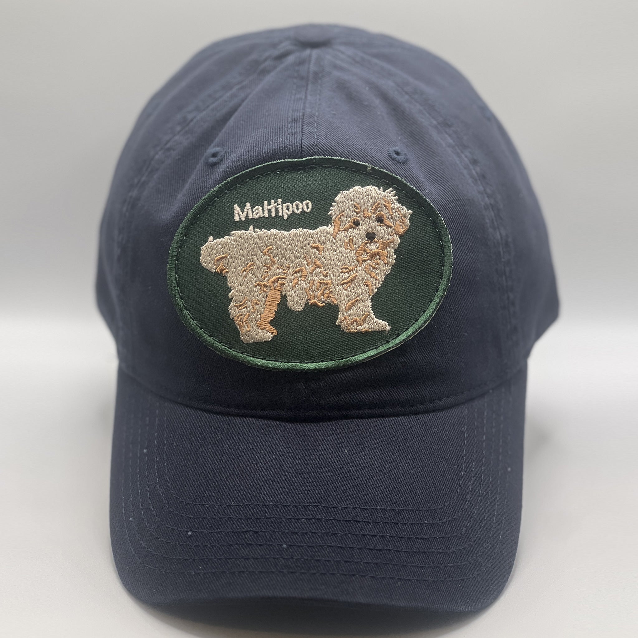 Multicolor Maltipoo Baseball Hats for Dog Lovers