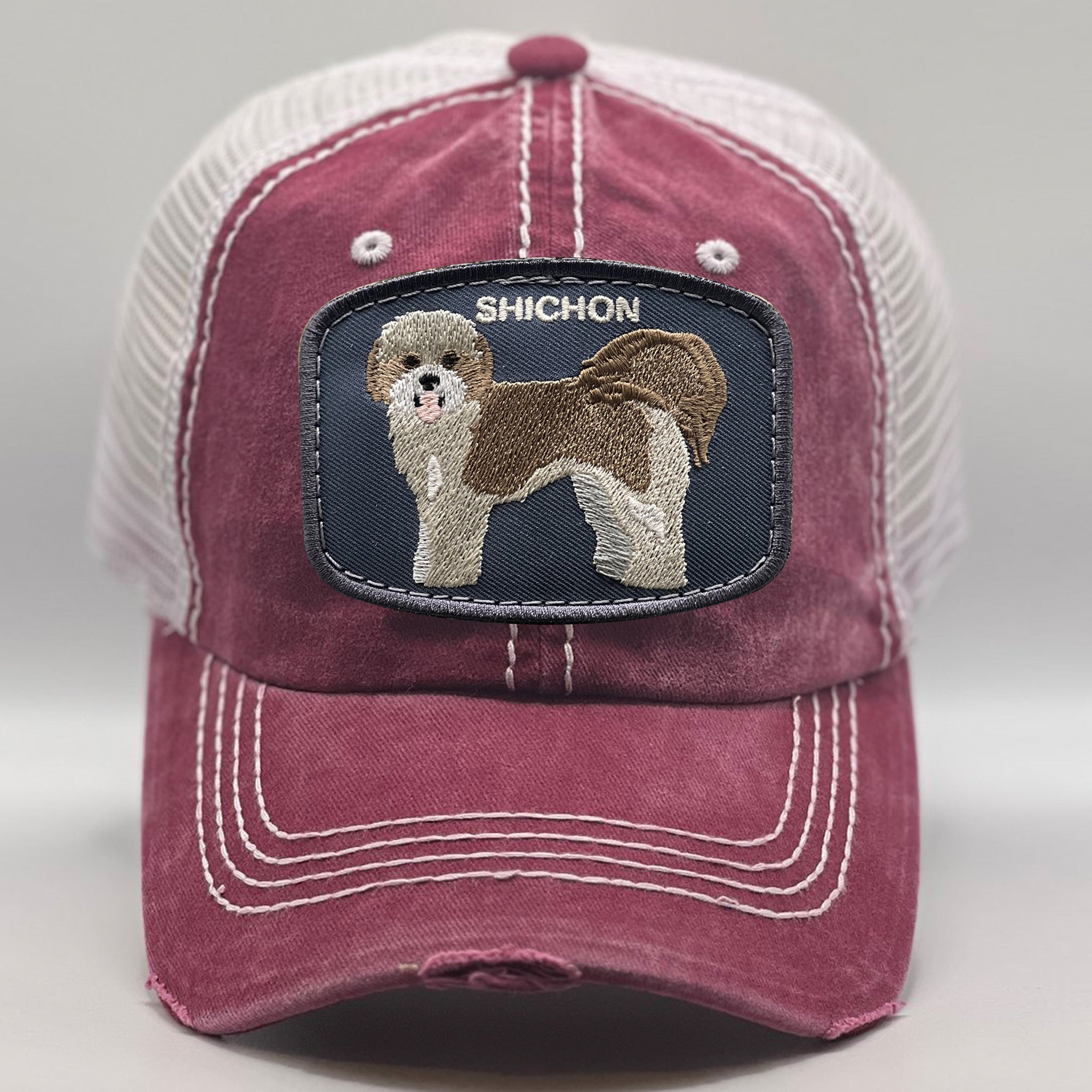 Sichon Baseball caps with dog breeds