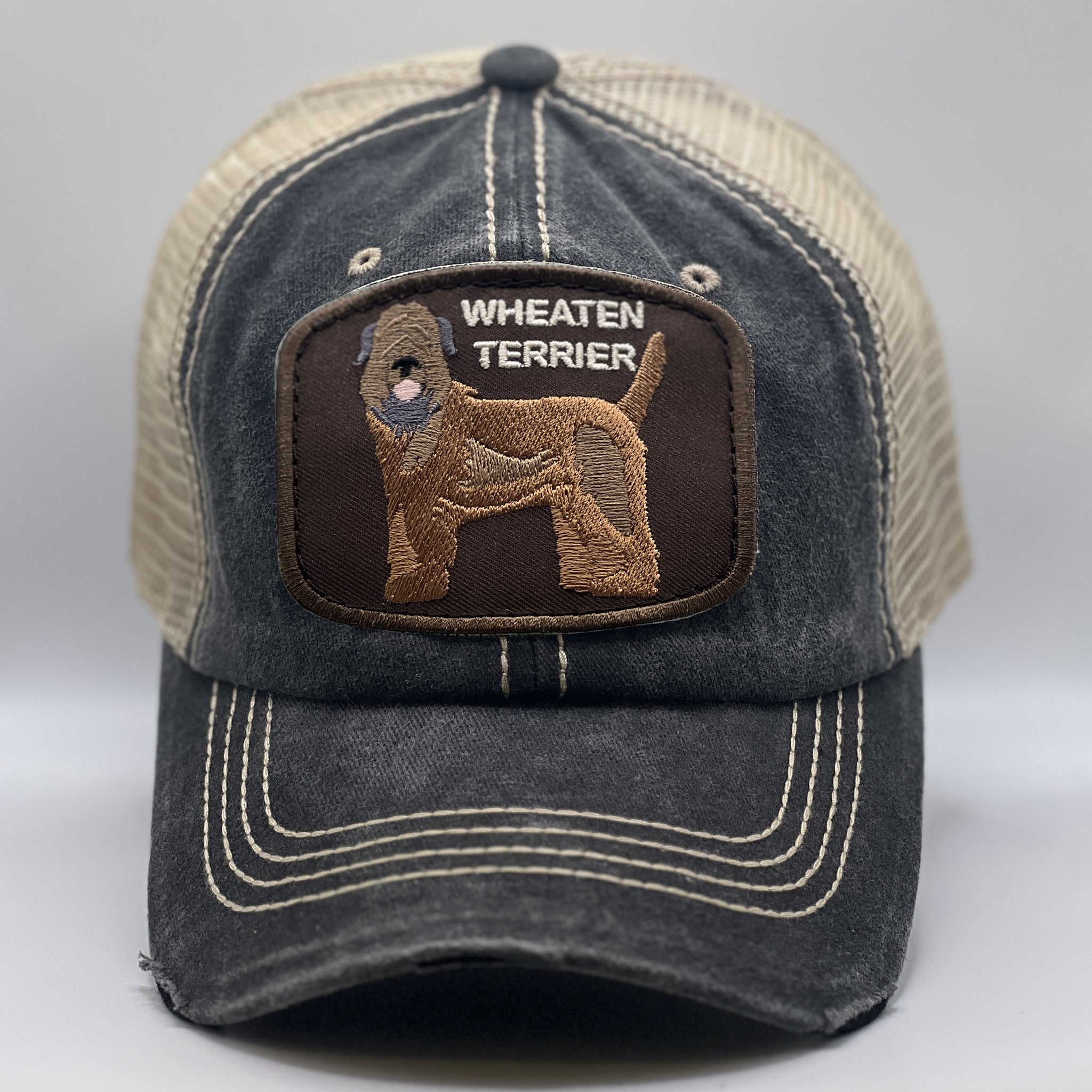 Wheaten Terrier trucker hat