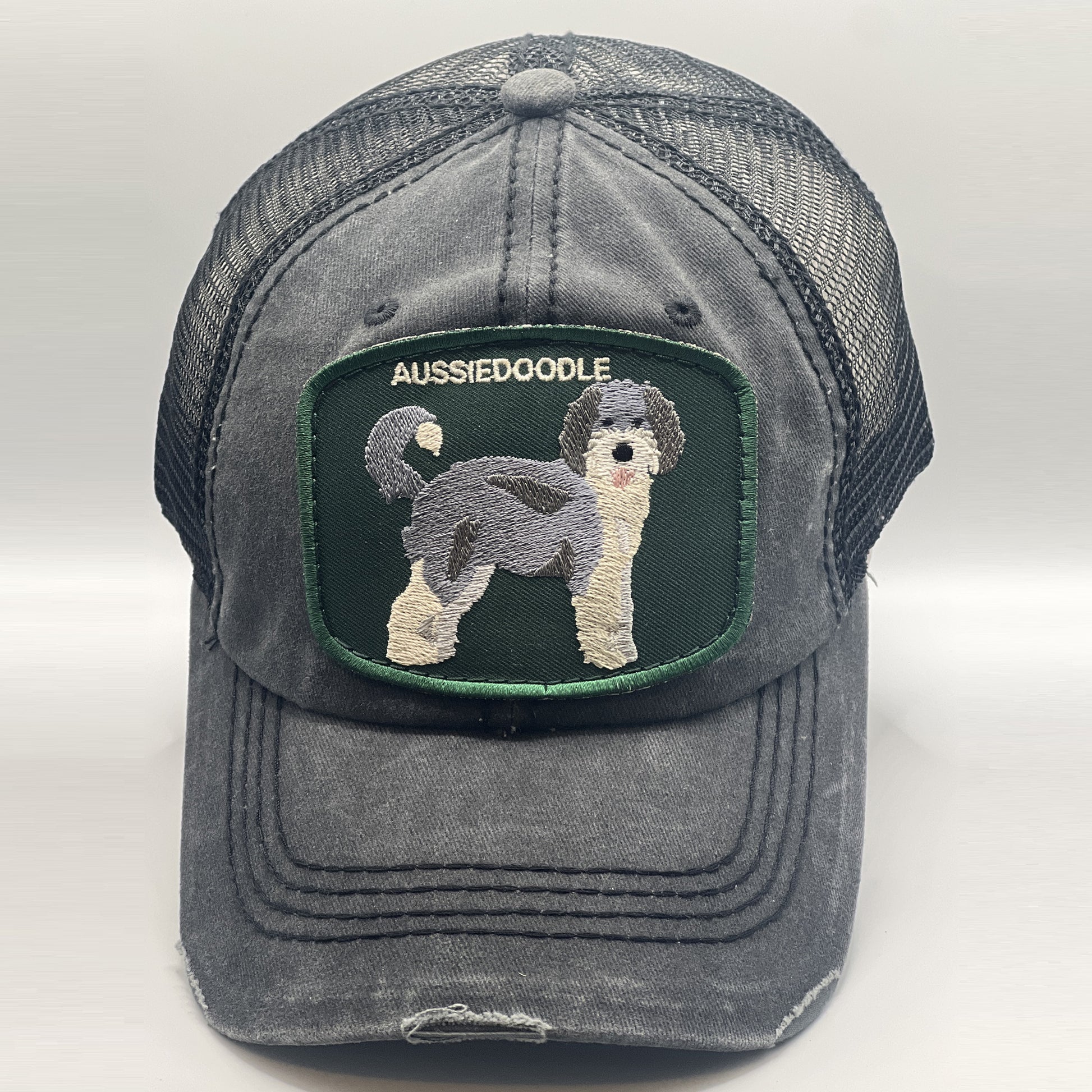 Trucker Hat With an Ausiedoodle Patch