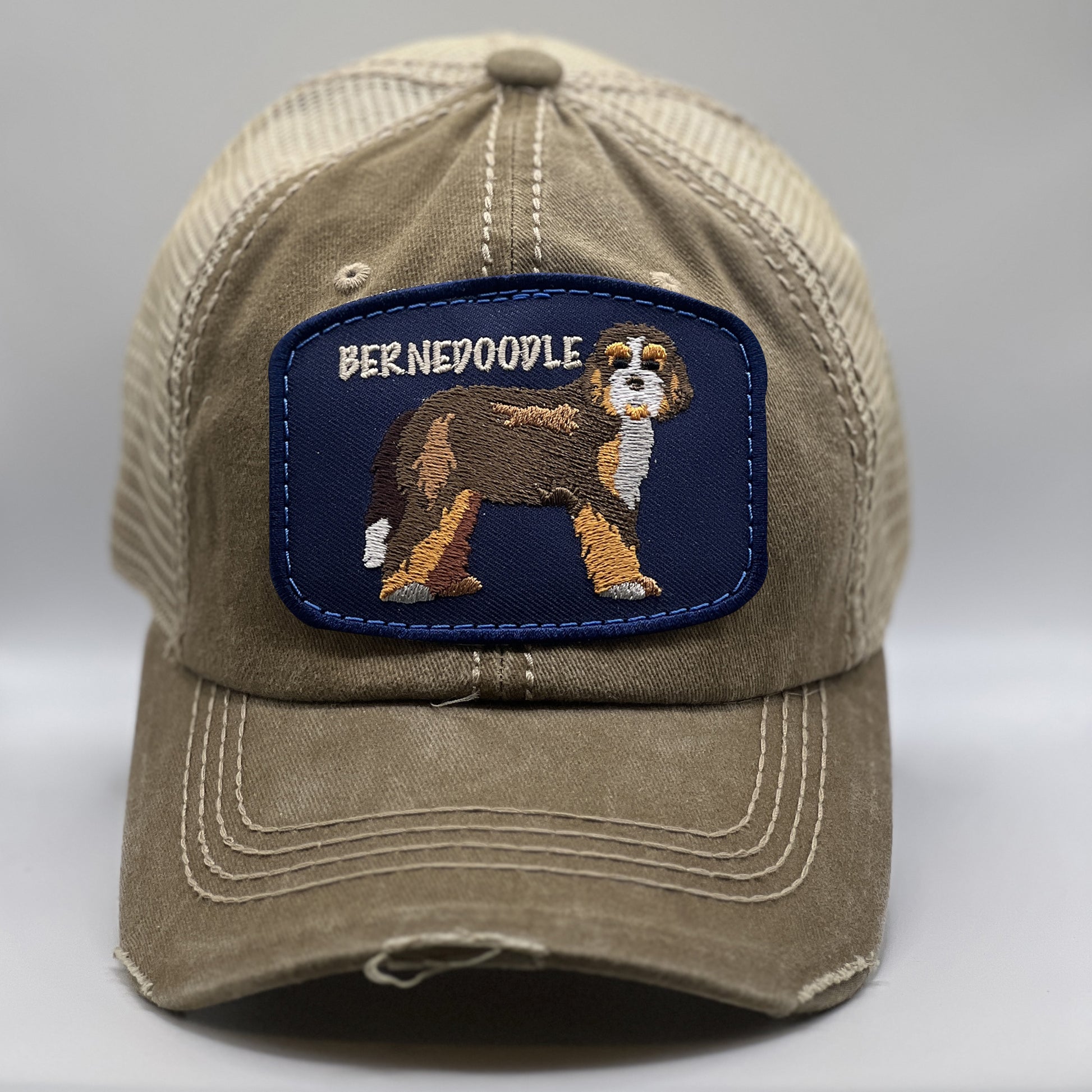 Bernedoodle Dog Hat For Humans