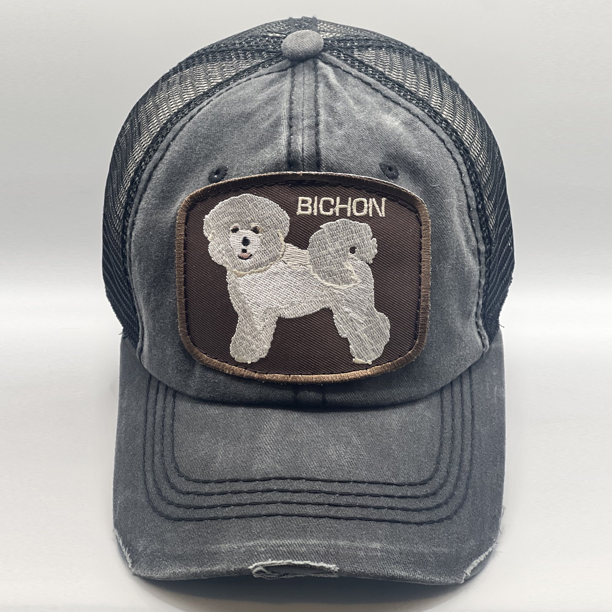 Bichon Dog Person Hat