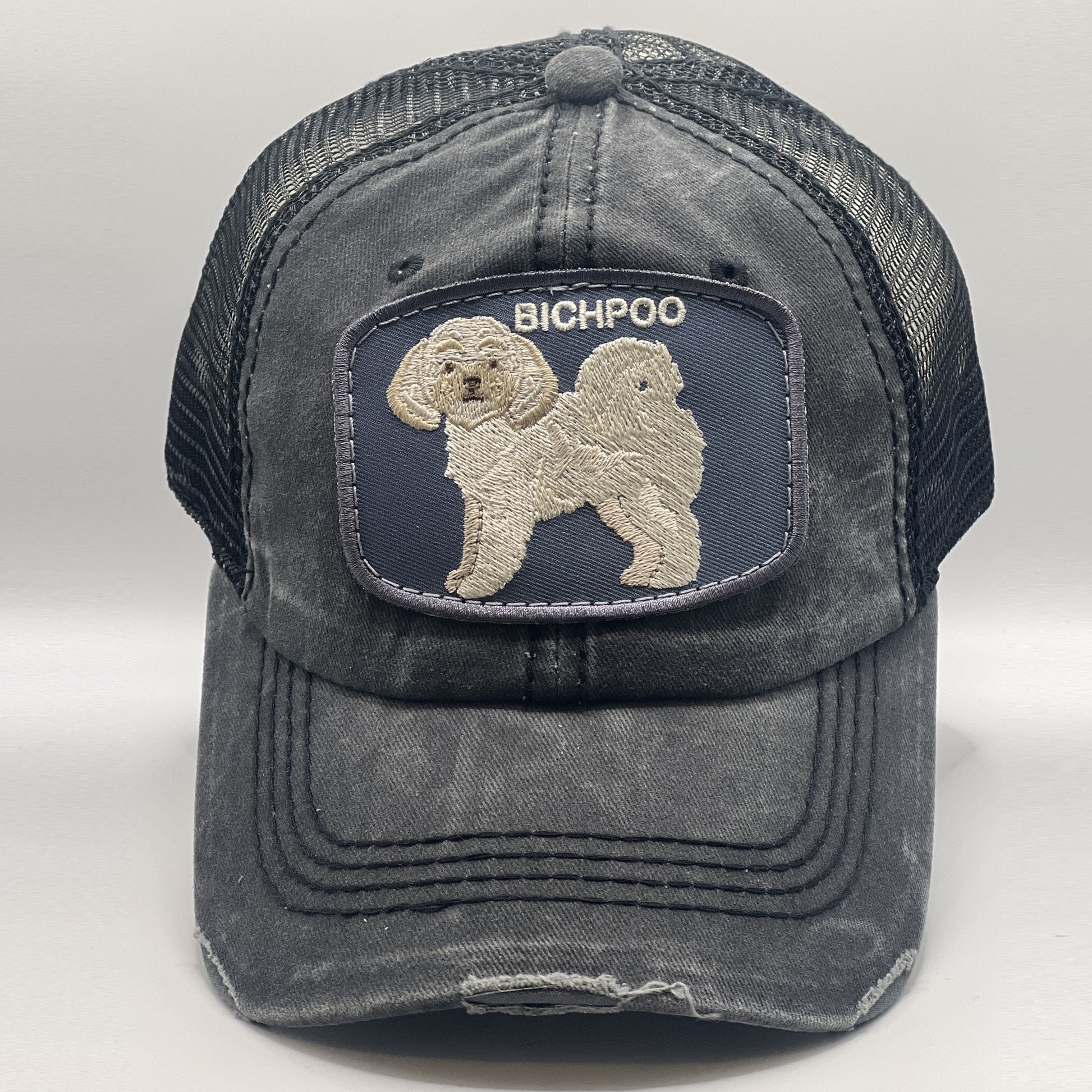 Bichpoo Dog Lover Gift Trucker Hat