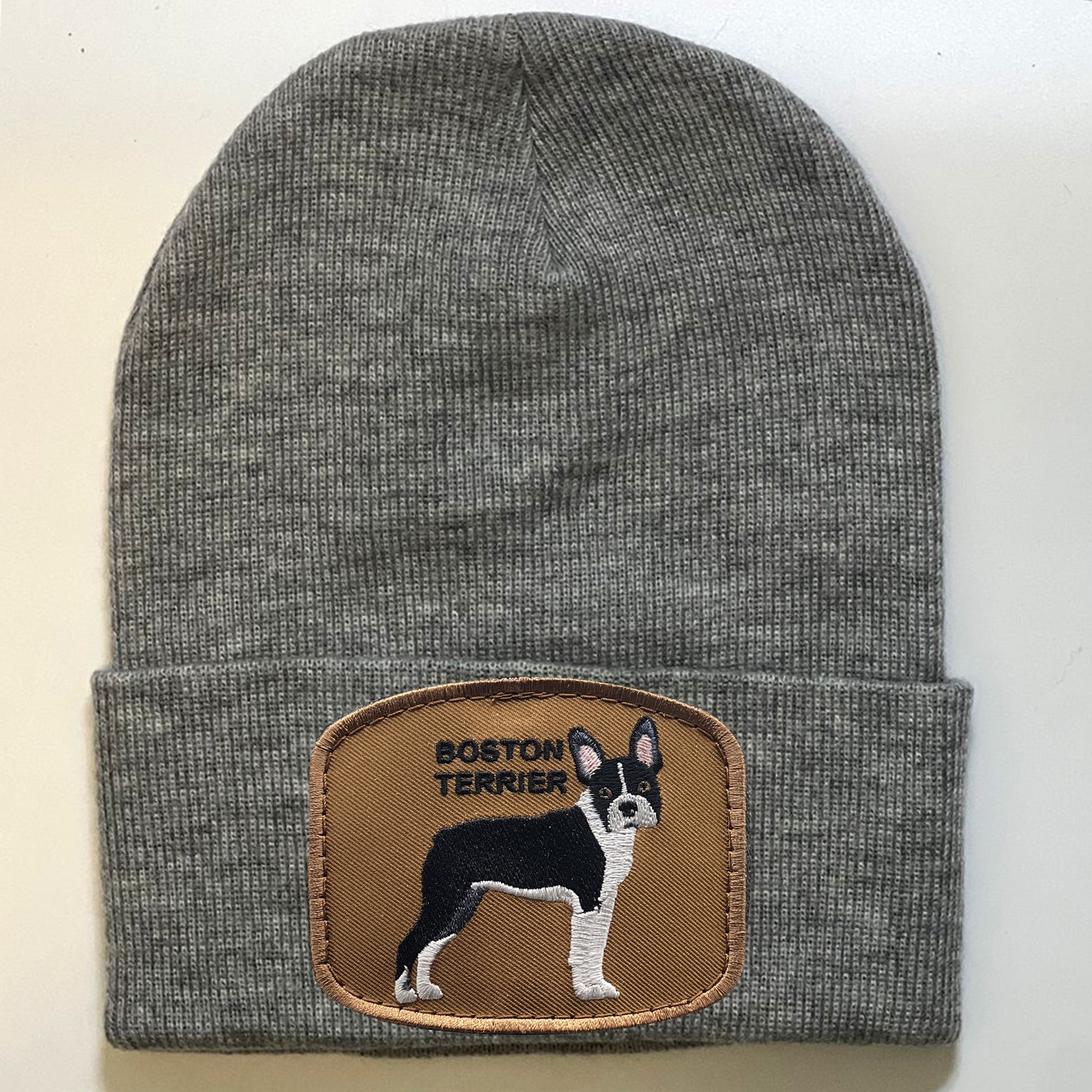 Boston Terrier Dog Breed Wool Beanie