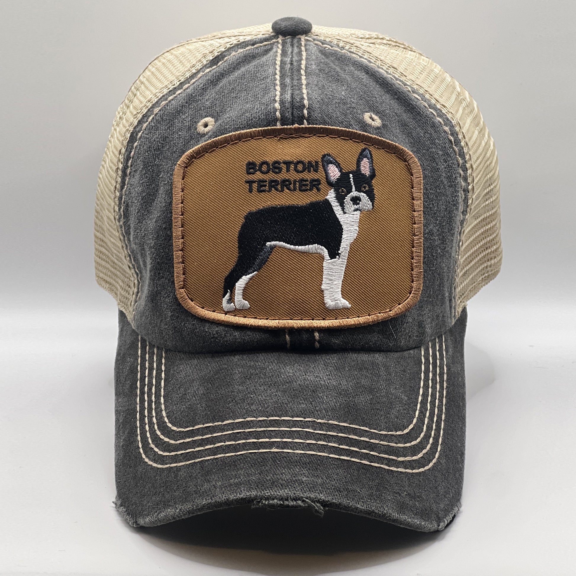 Boston Terrier Dog Breed Trucker Hat