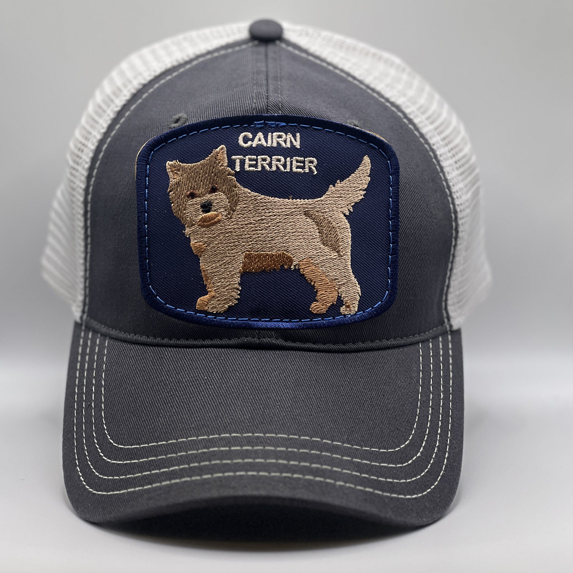 Baseball Hat With Cairn Terrier Dog Image