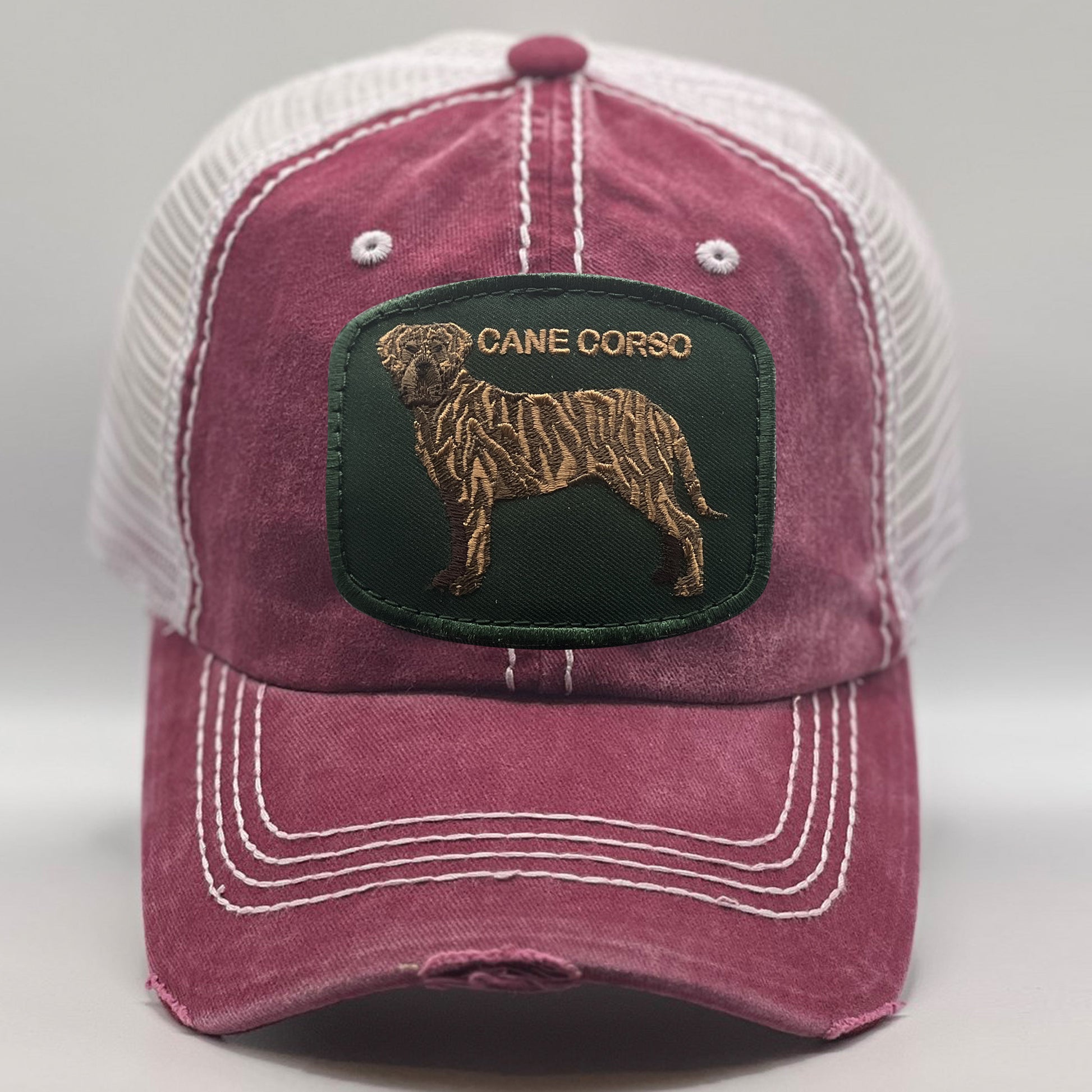 Trucker Hat With Cane Corso Dog Breed