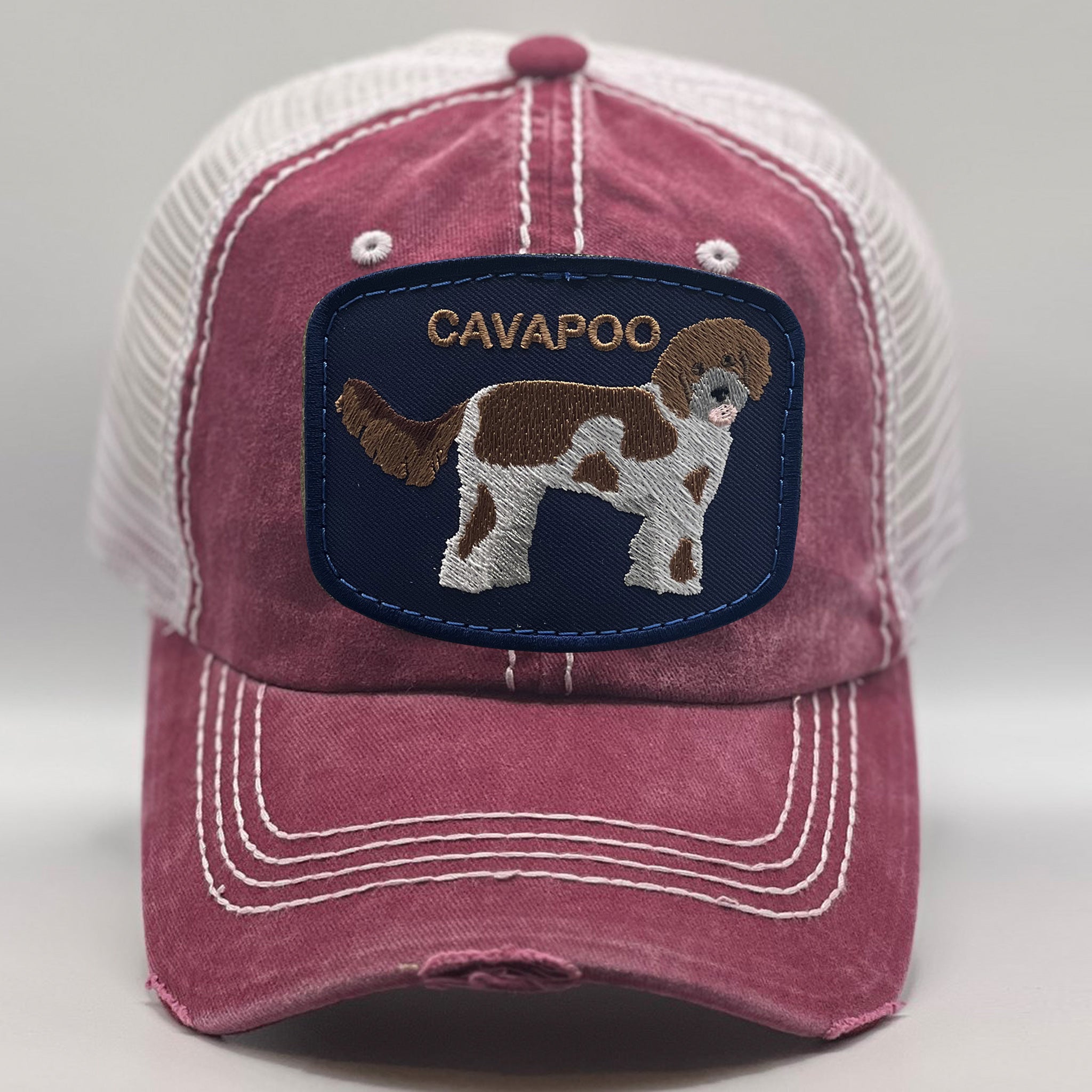 Cavapoo Dog Breed Baseball Hat