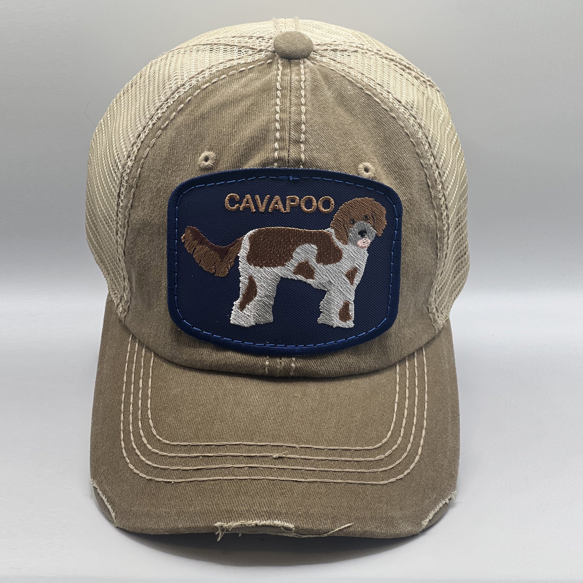 Cavapoo Dog Breed Baseball Dog Dad Hat