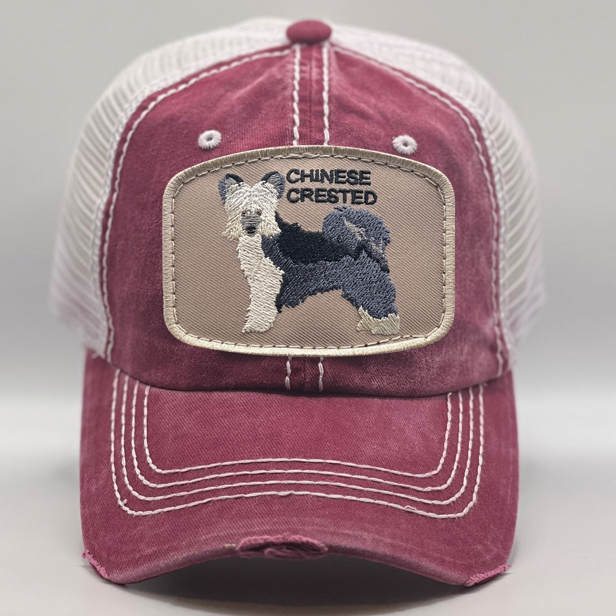 Chinese Crested Dog Mom Hat