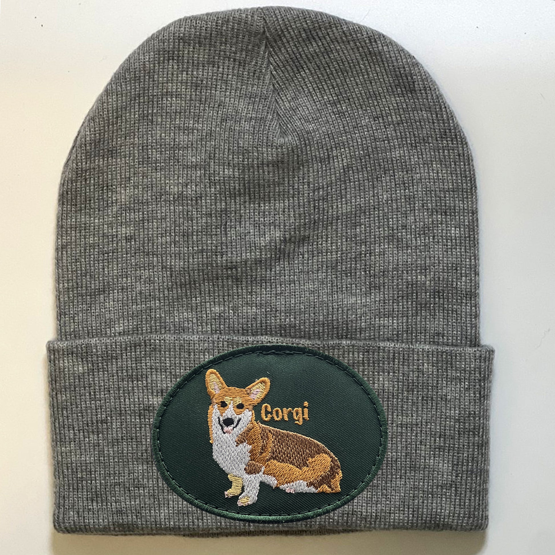 Corgi Wool Hats with dogs