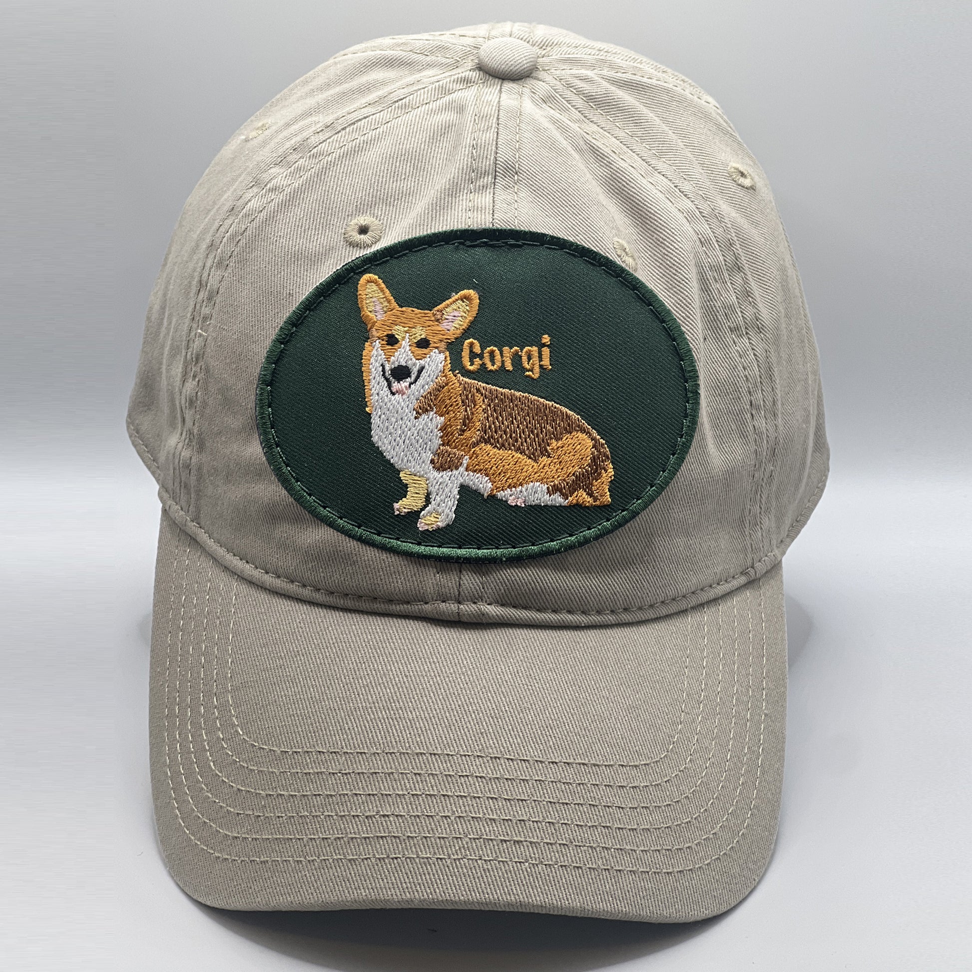 Corgi Baseball Hats with dogs