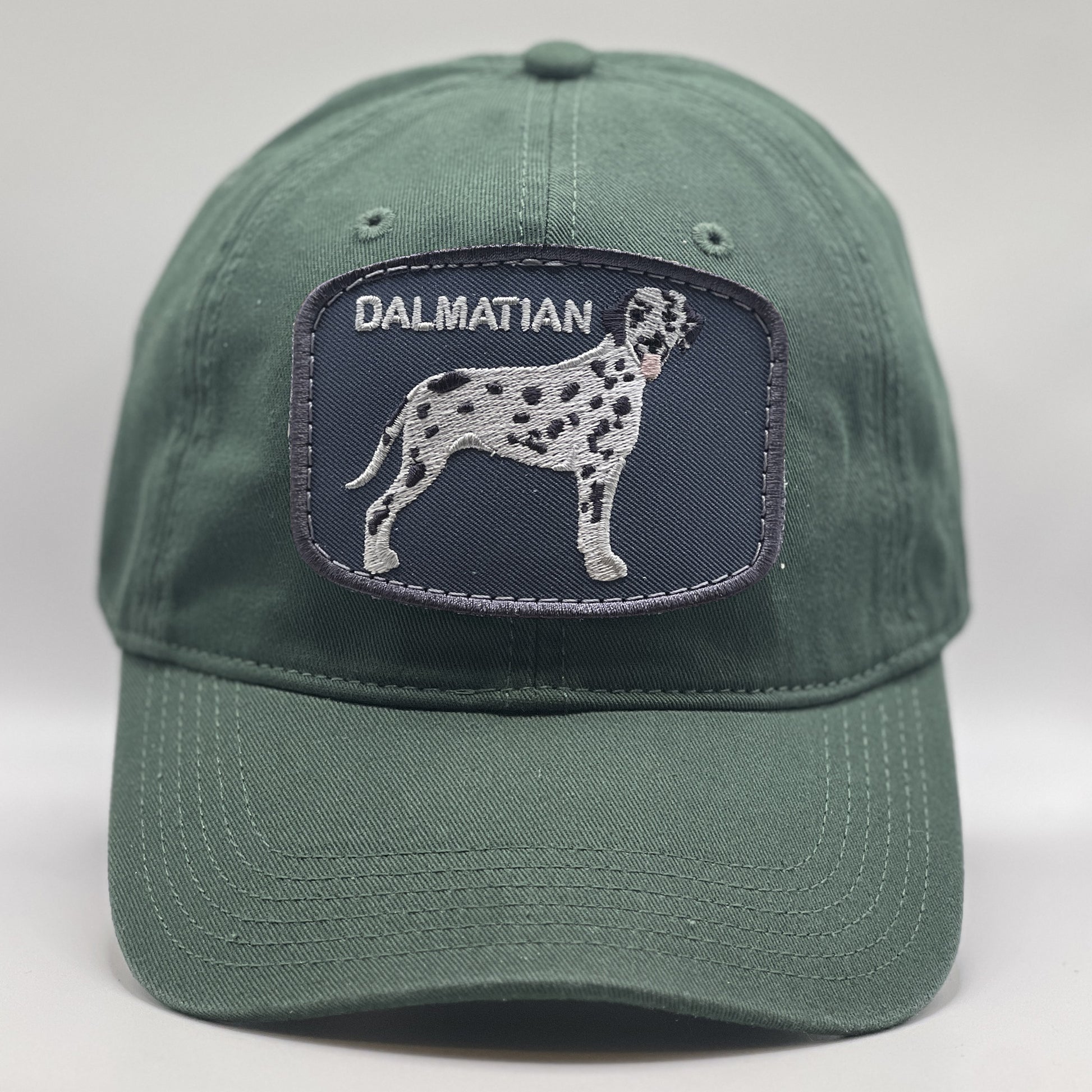 Baseball Hat With Dalmation Dog Patch