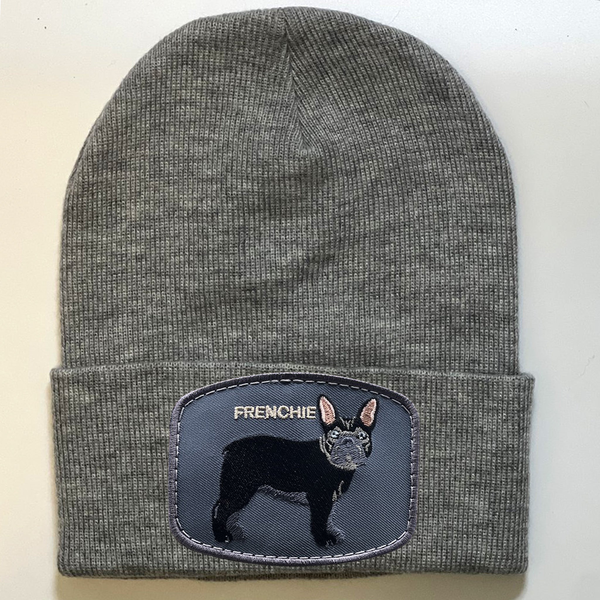 Custom Dog Beanie For Humans With Frenchie