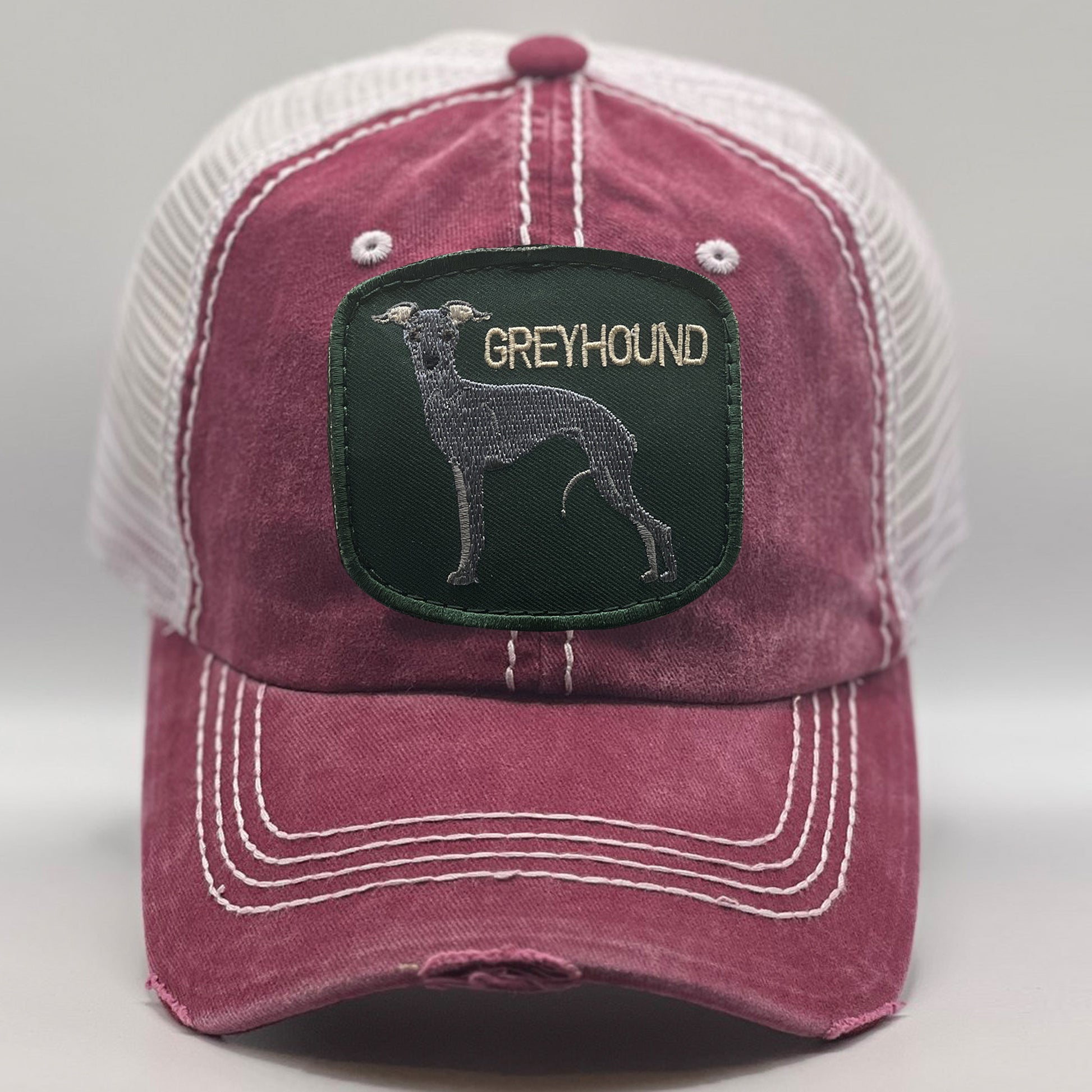 Greyhound Dog Trucker Hat