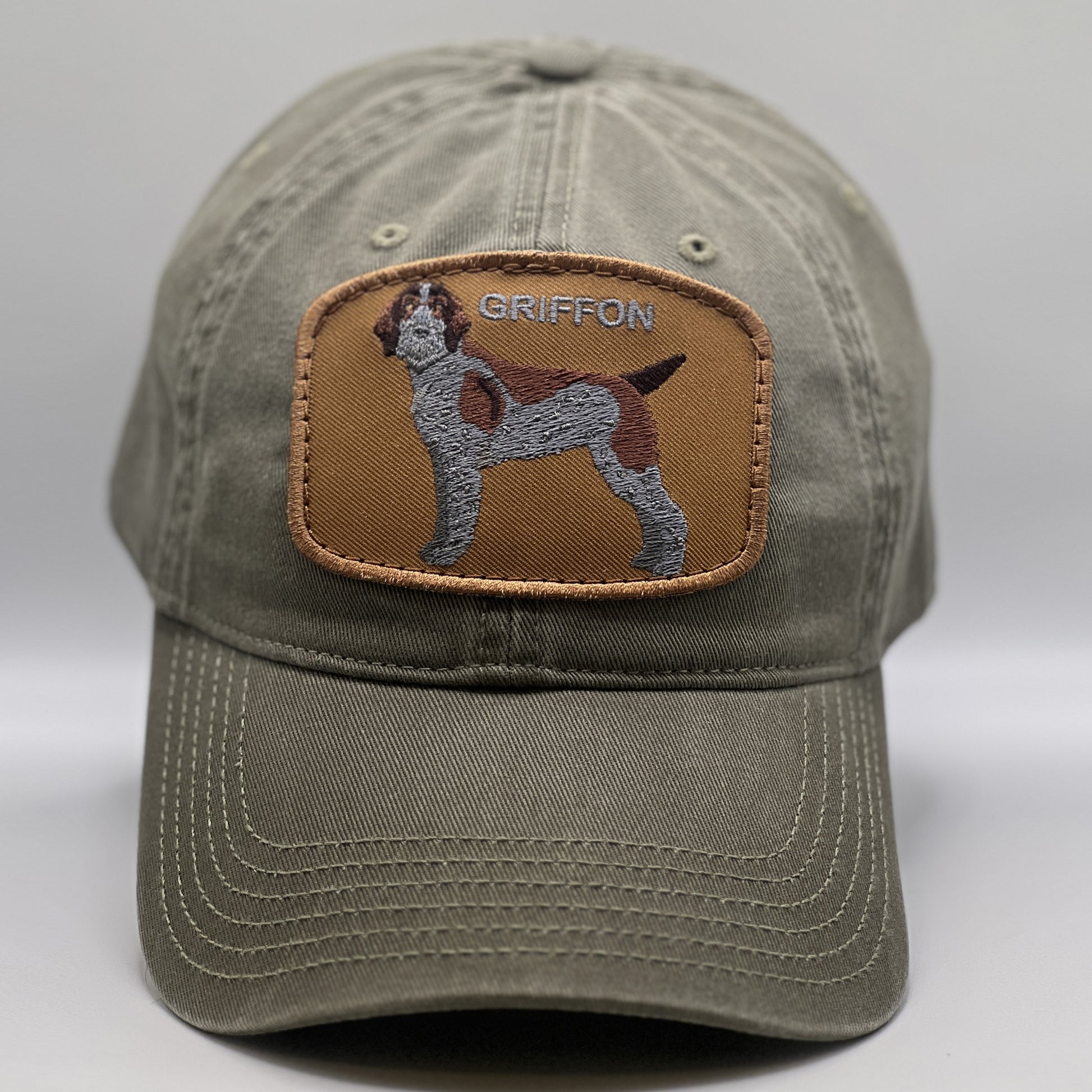 Baseball Hats With Griffon Dogs