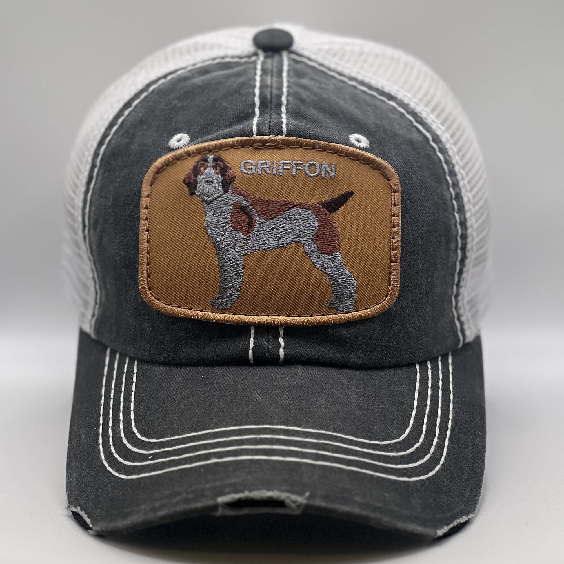 Trucker Hats With Griffon Dogs