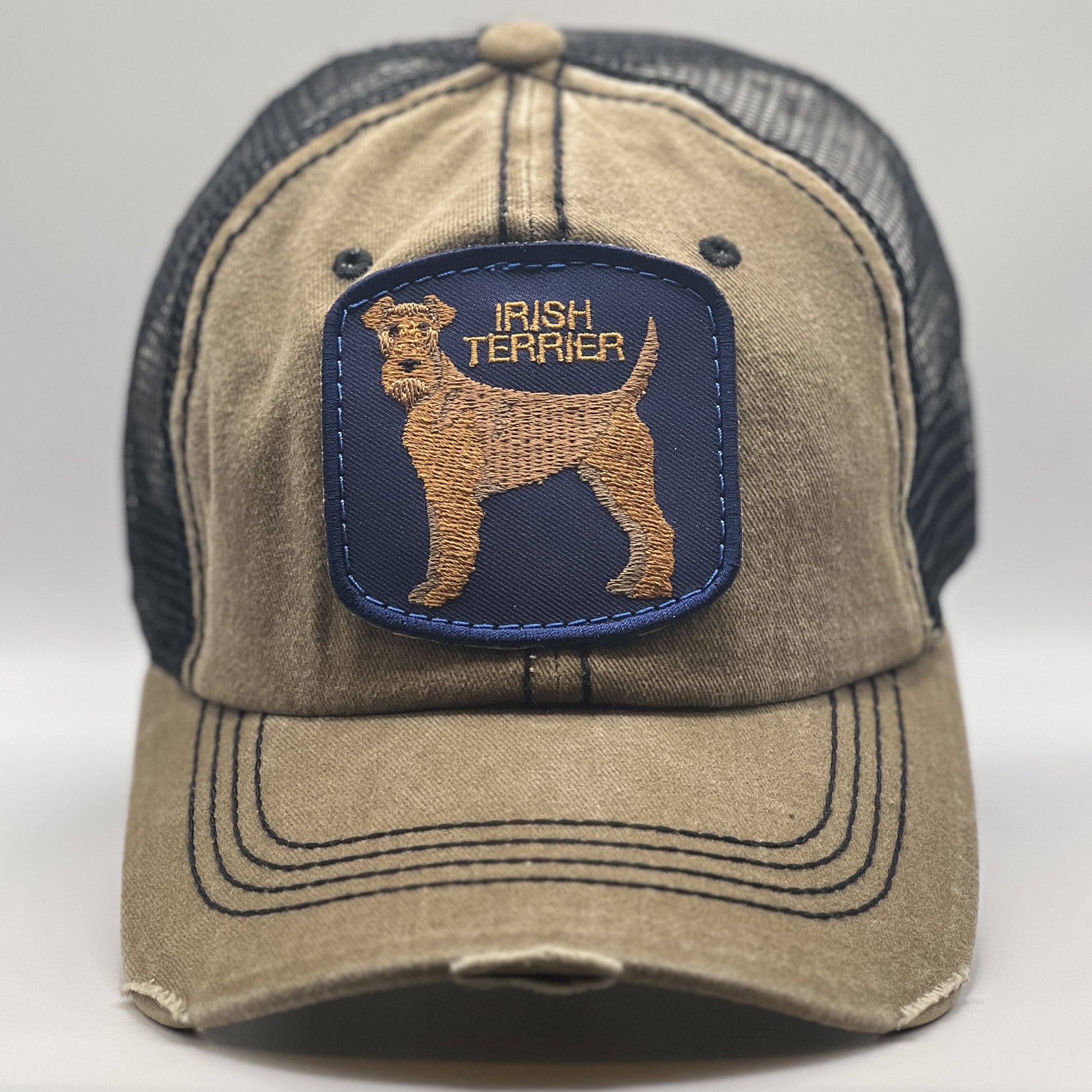 Irish Terrier Trucker Hats For Dog Lovers