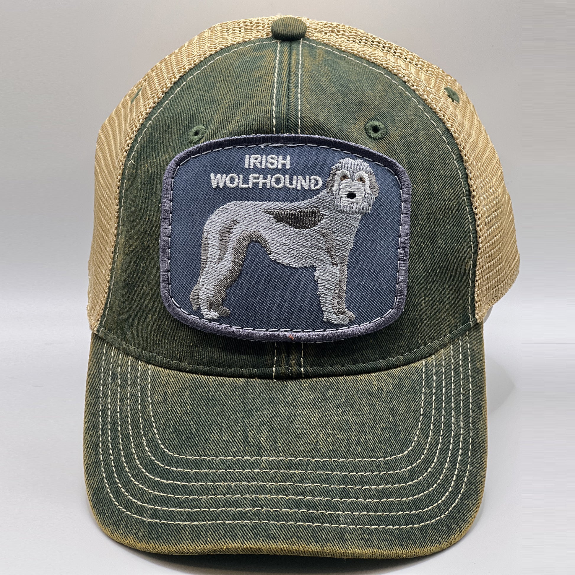 Irish Wolfhound Trucker Hats For Dog Owners