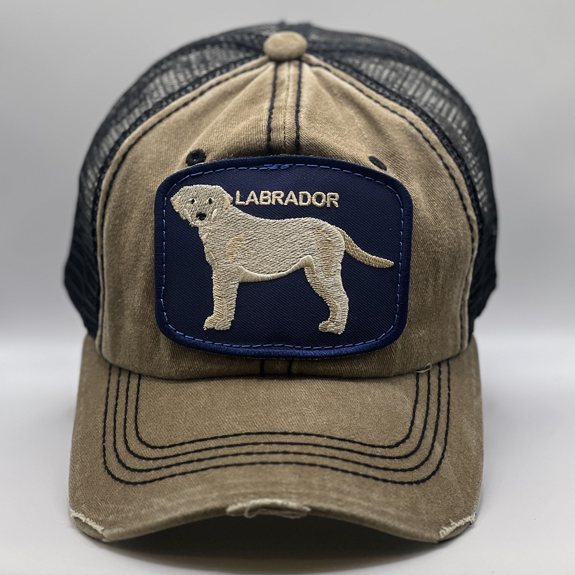 Labrador Retriever Truckerl Hats With Dogs On Them