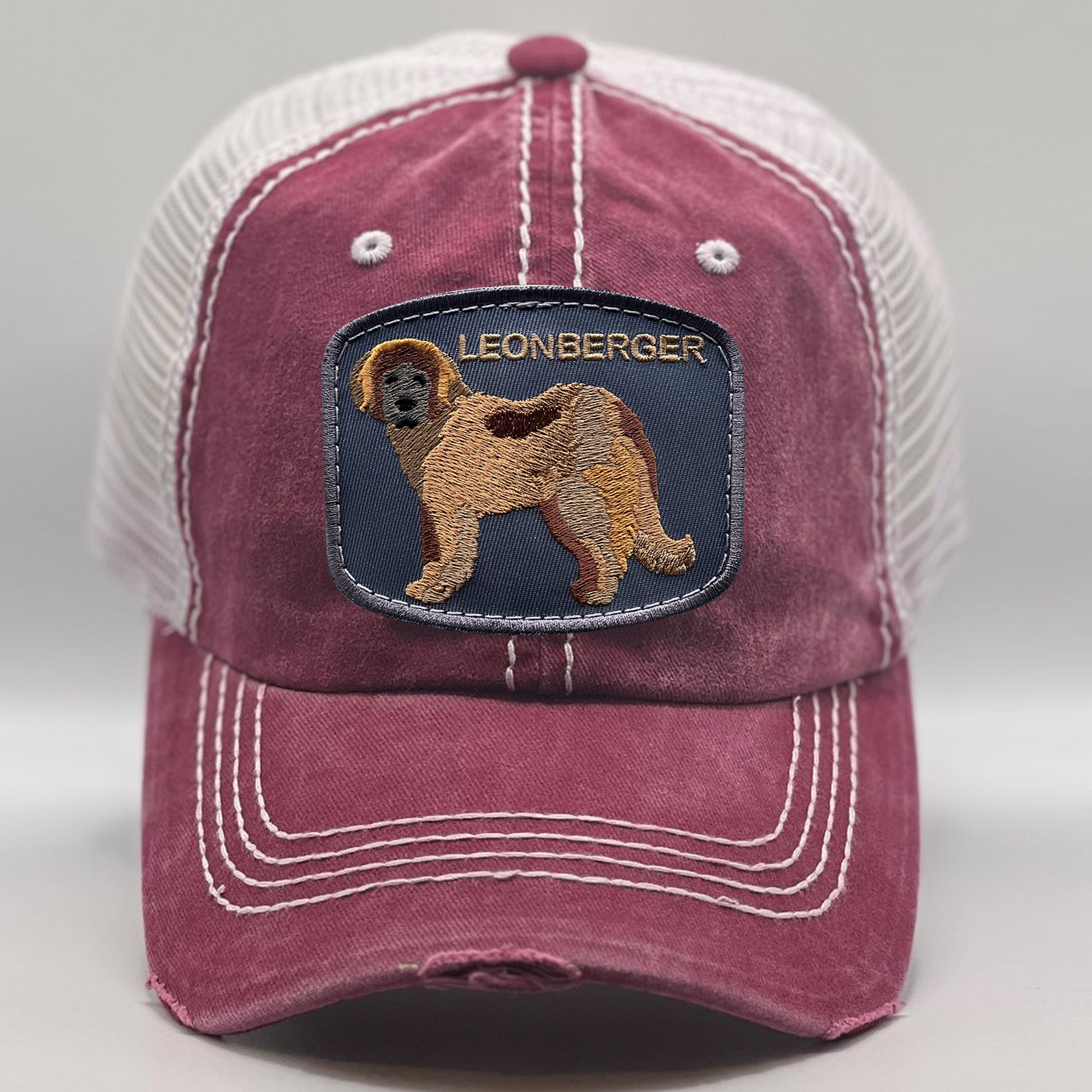 Leonburger dog breed trucker hat