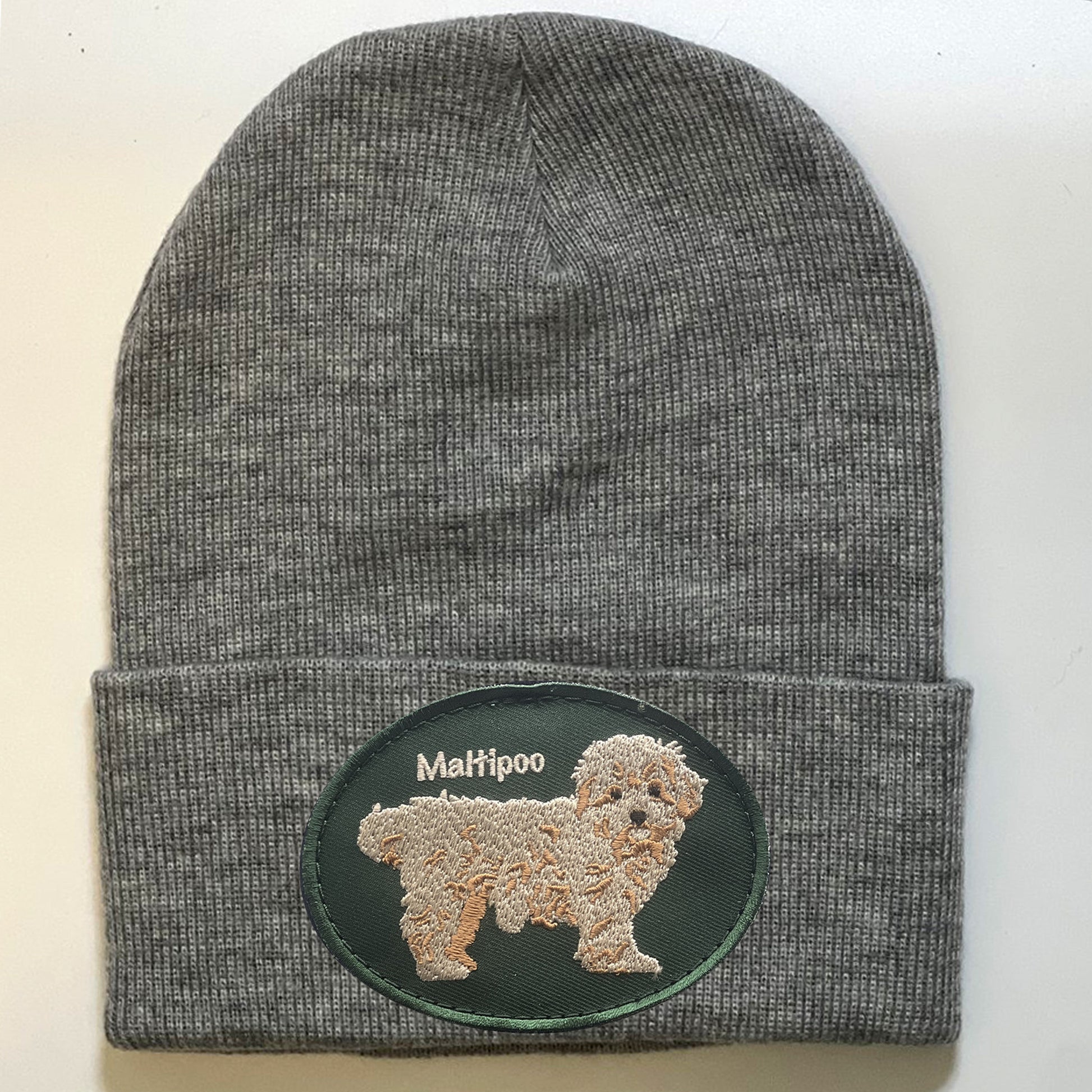 Multicolor Maltipoo Wool Hats for Dog Lovers