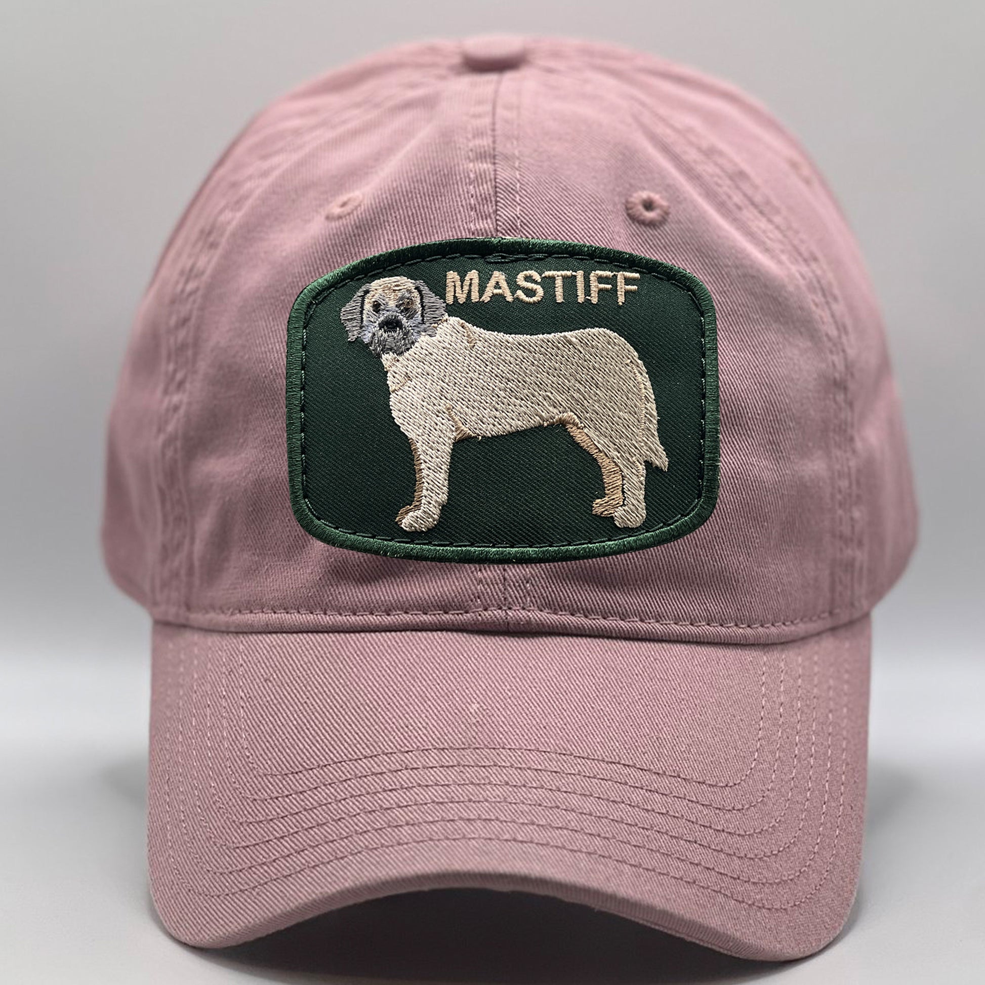 Dog Baseball Hat With Mastiff