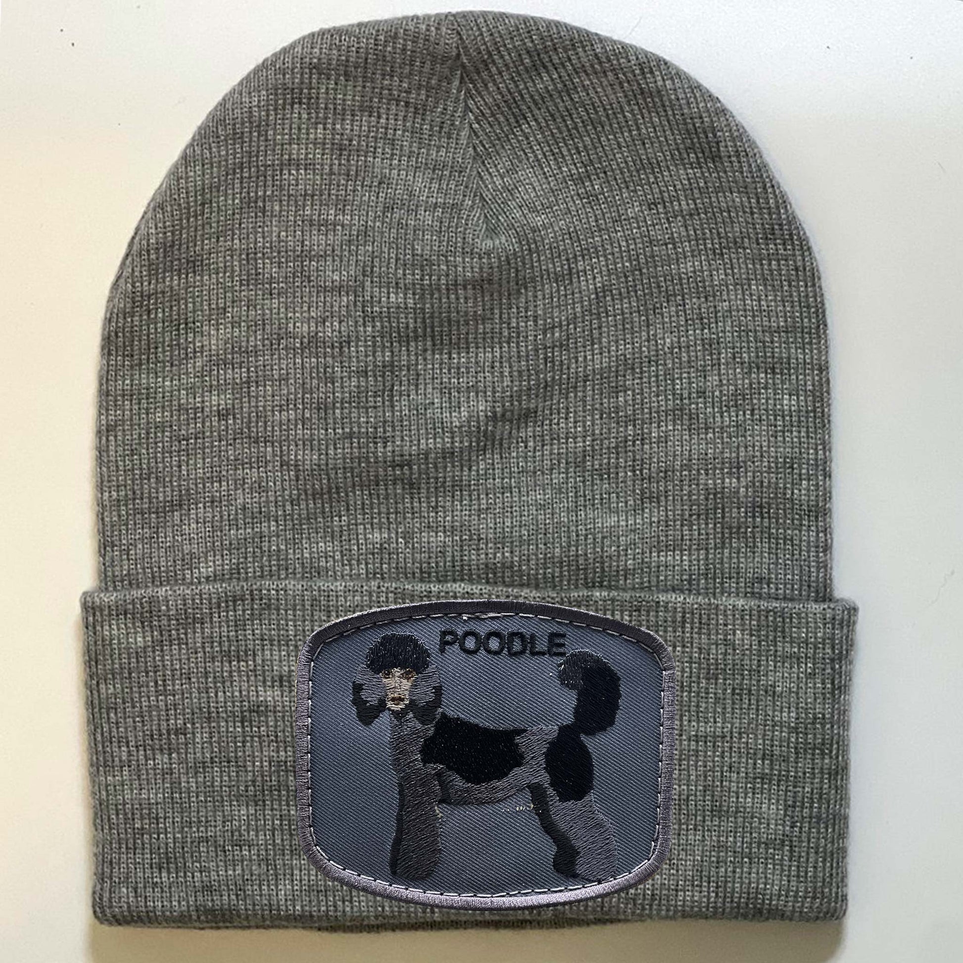 Black Poodle Wool Hats