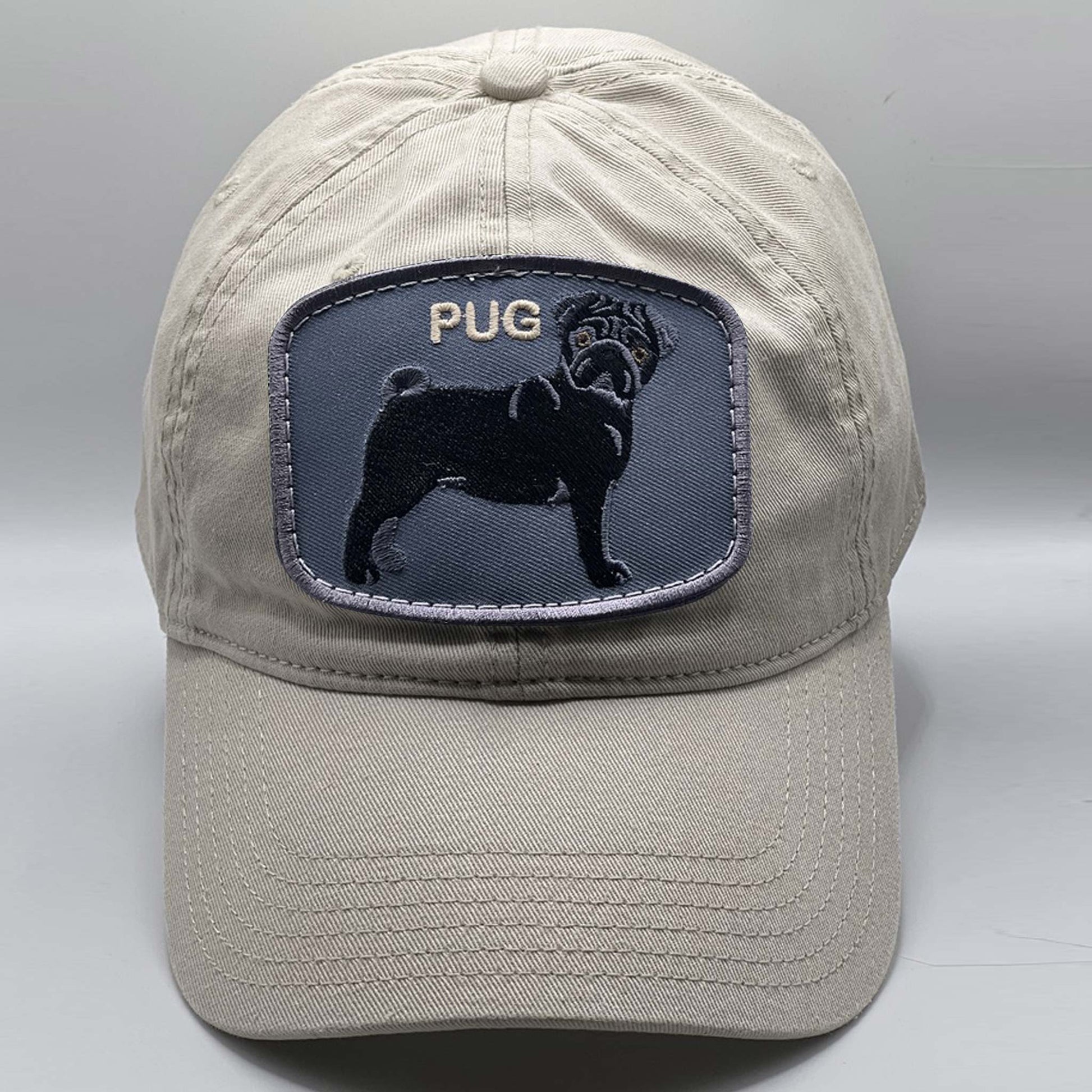 Black Pug Dog Baseball Hats For Human