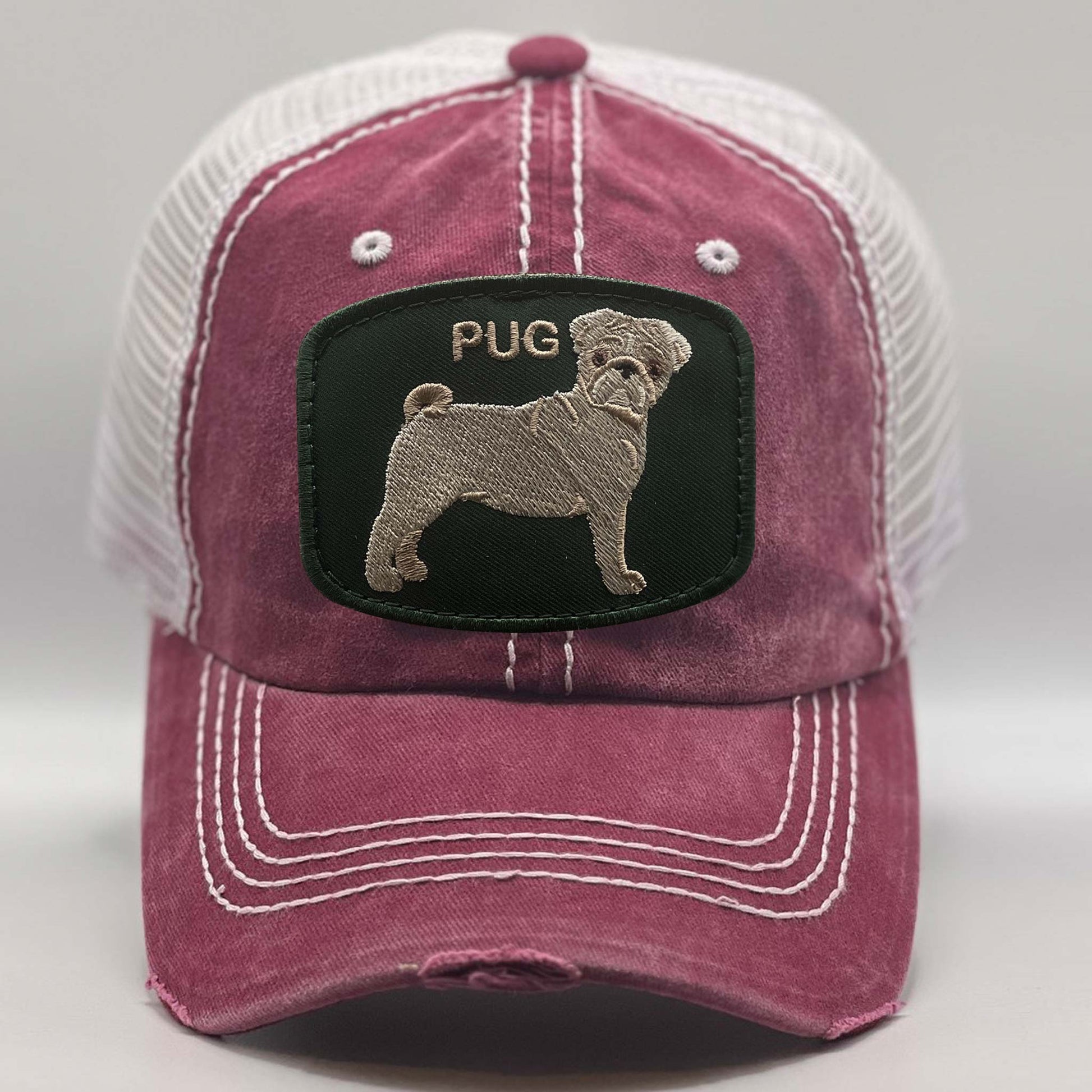 Fawn Pug Dog Parent Hat