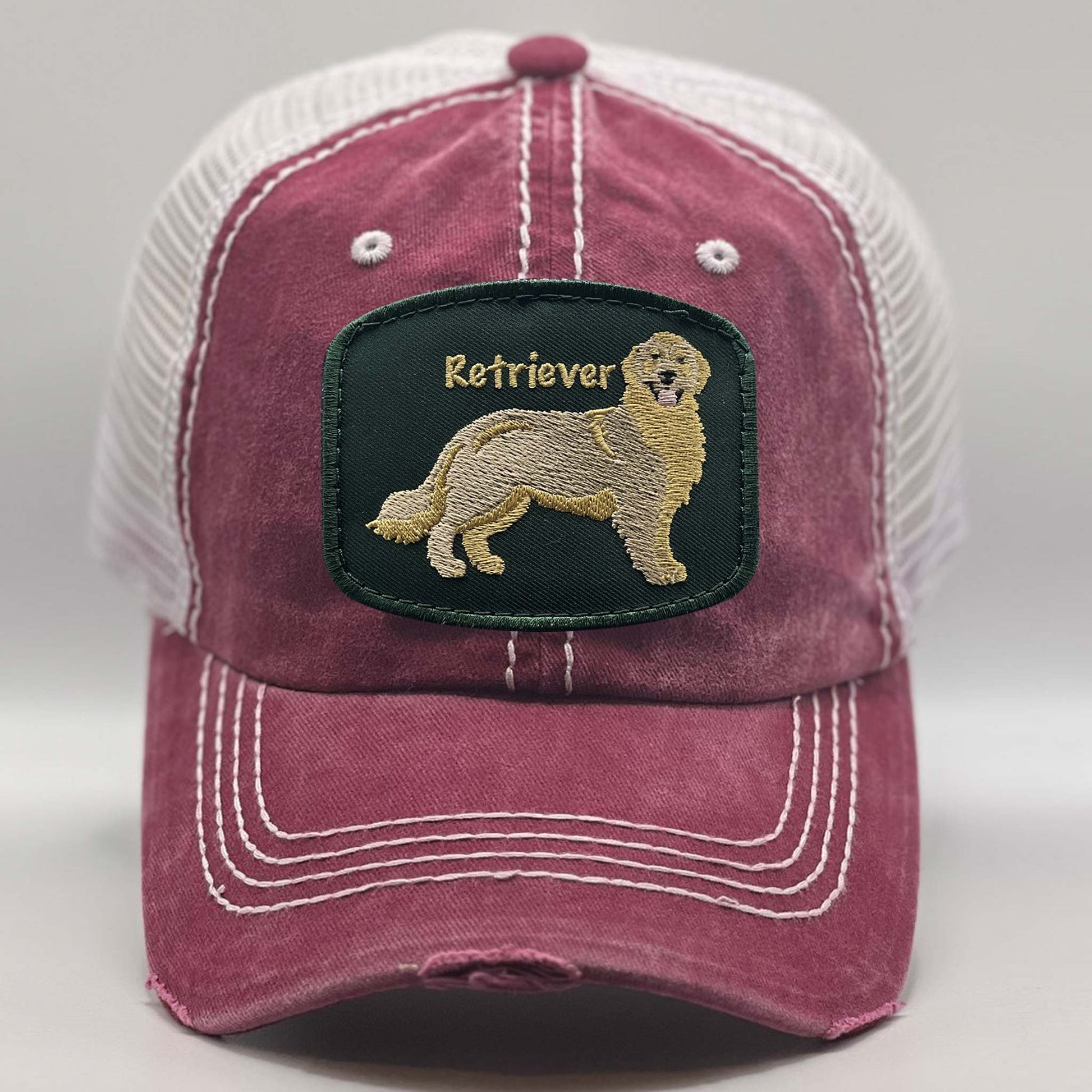 Stylish Trucker Hat for Golden Retriever Lovers