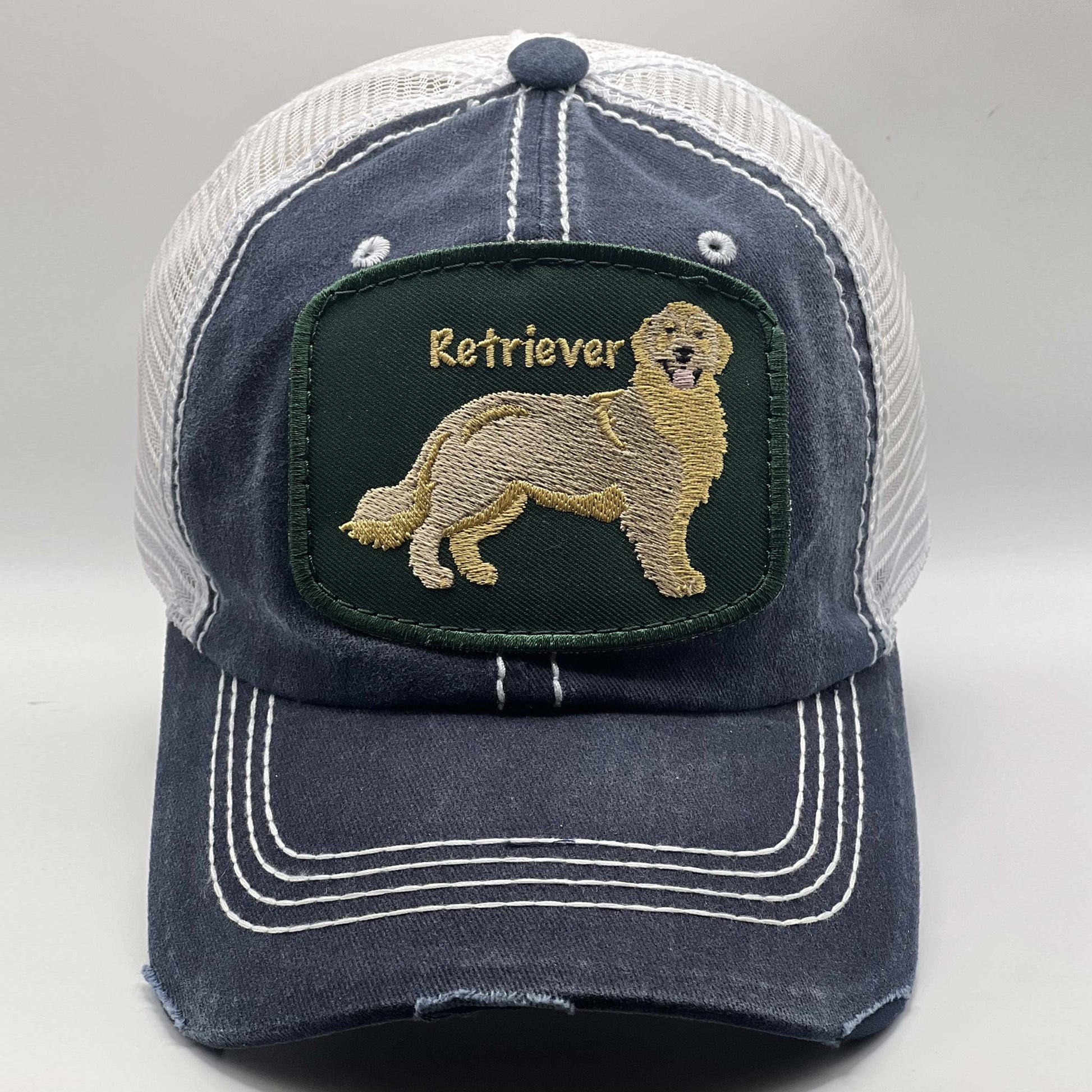 Stylish Trucker Hat for Golden Retriever Lovers