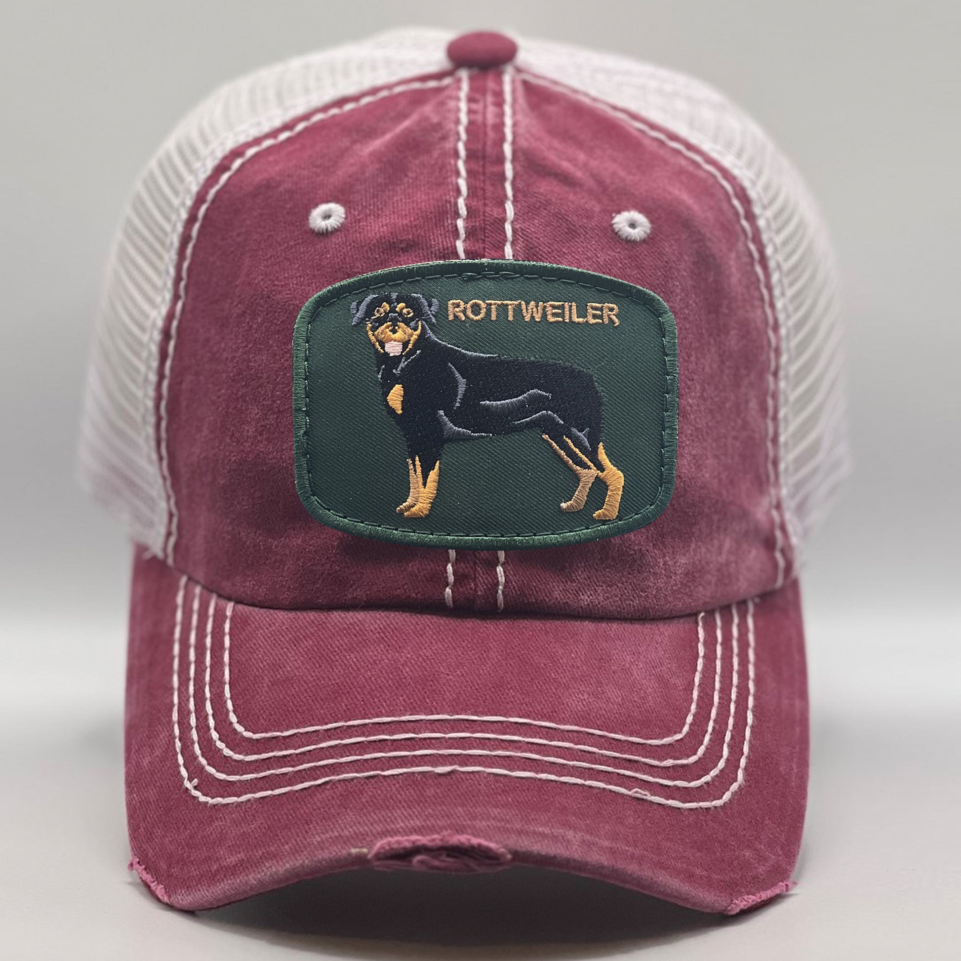 Baseball Caps With Dog Breeds Rottweiler