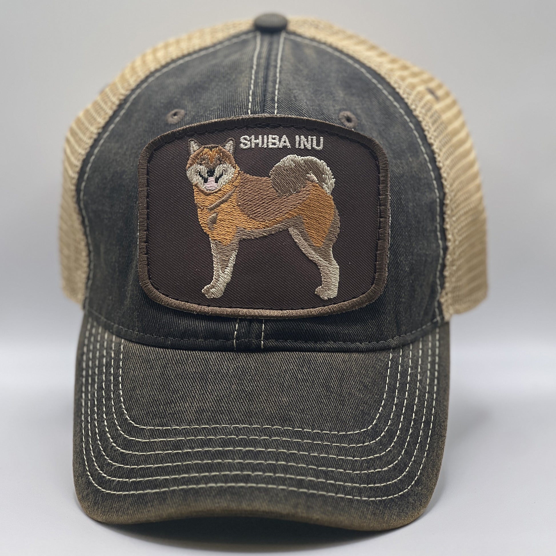 Shiba Inu Trucker Hats With Dogs