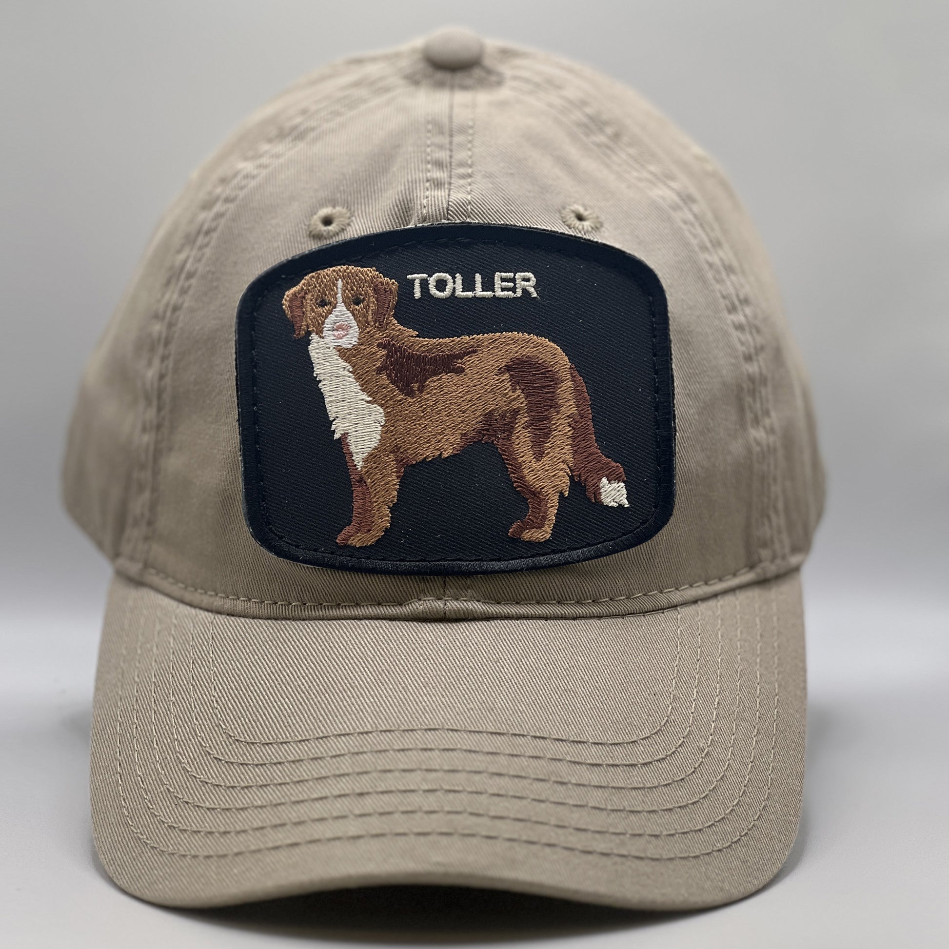 Toller Custom Dog Patch Hats For Humans