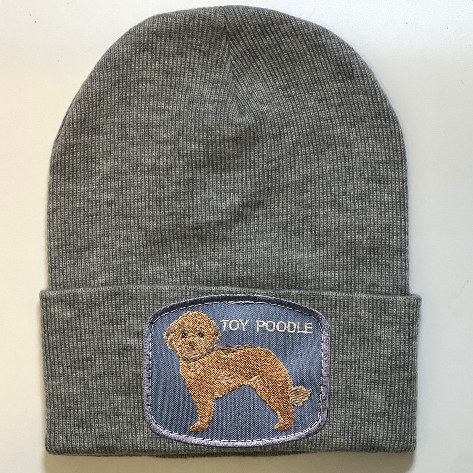 Toy Poodle Dog Wool Hat for Humans