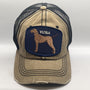 Dog Trucker Hat With Vizla