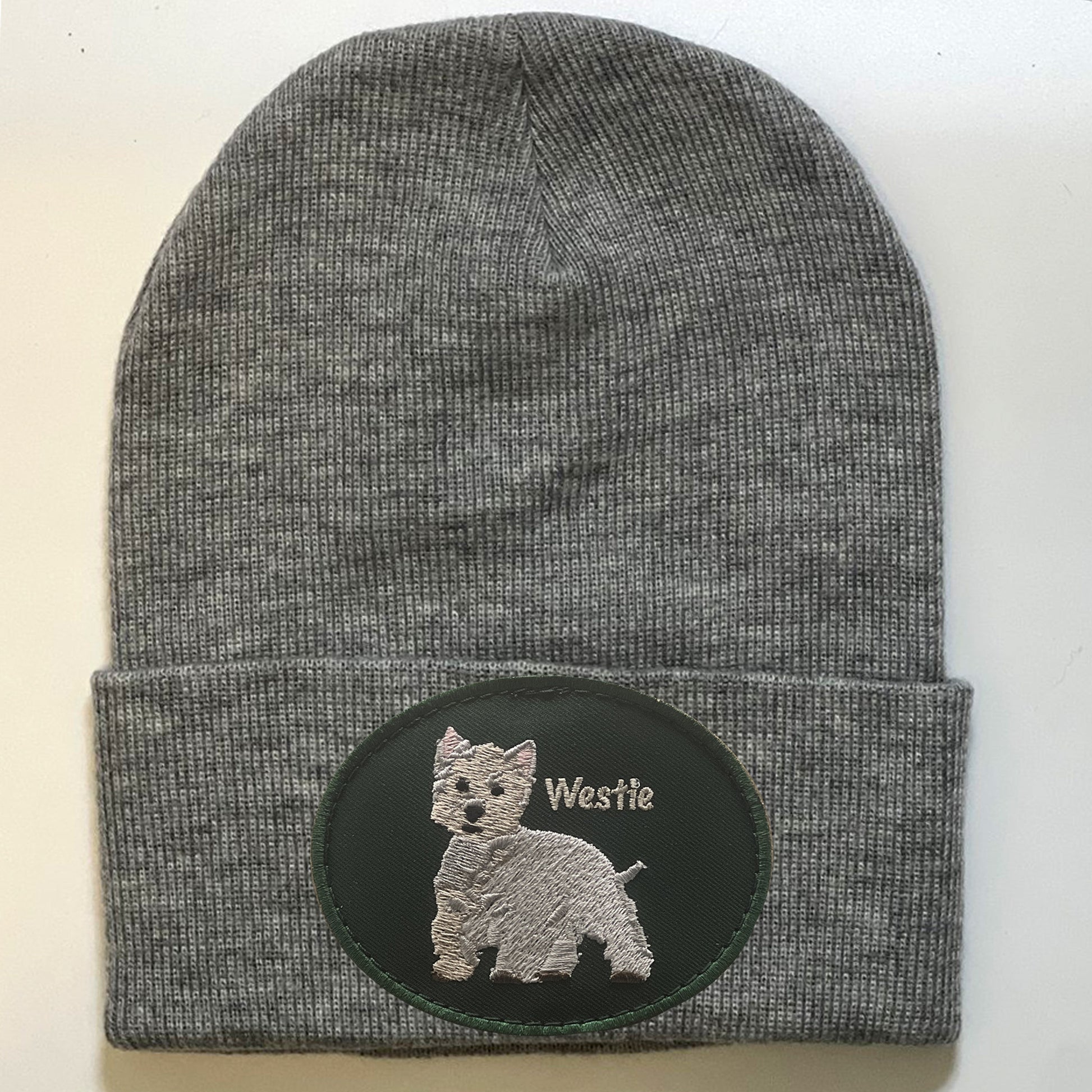 Westie Dog Lover Wool Beanie