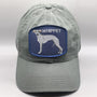 Whippet Custom Dog Patch On A Baseball Hat