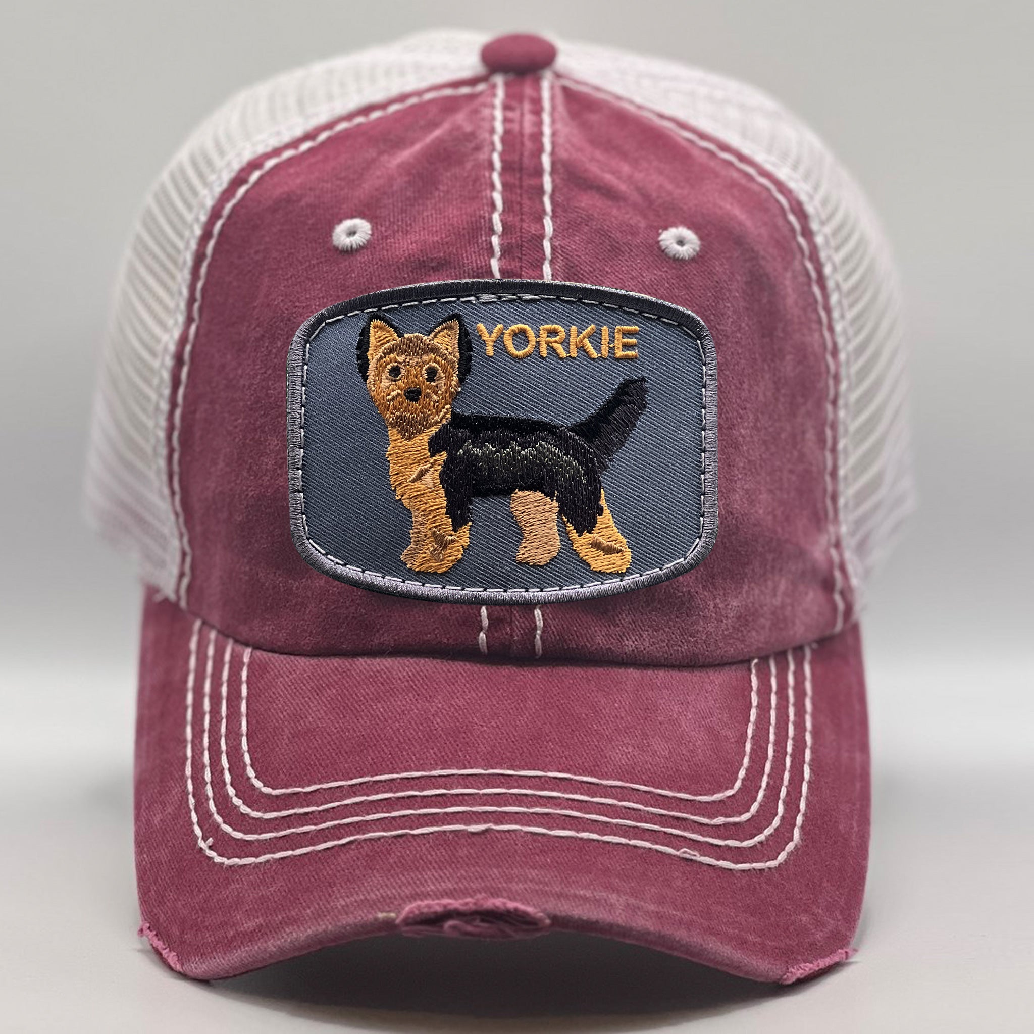 Trucker Hat With Yorkie 
image
