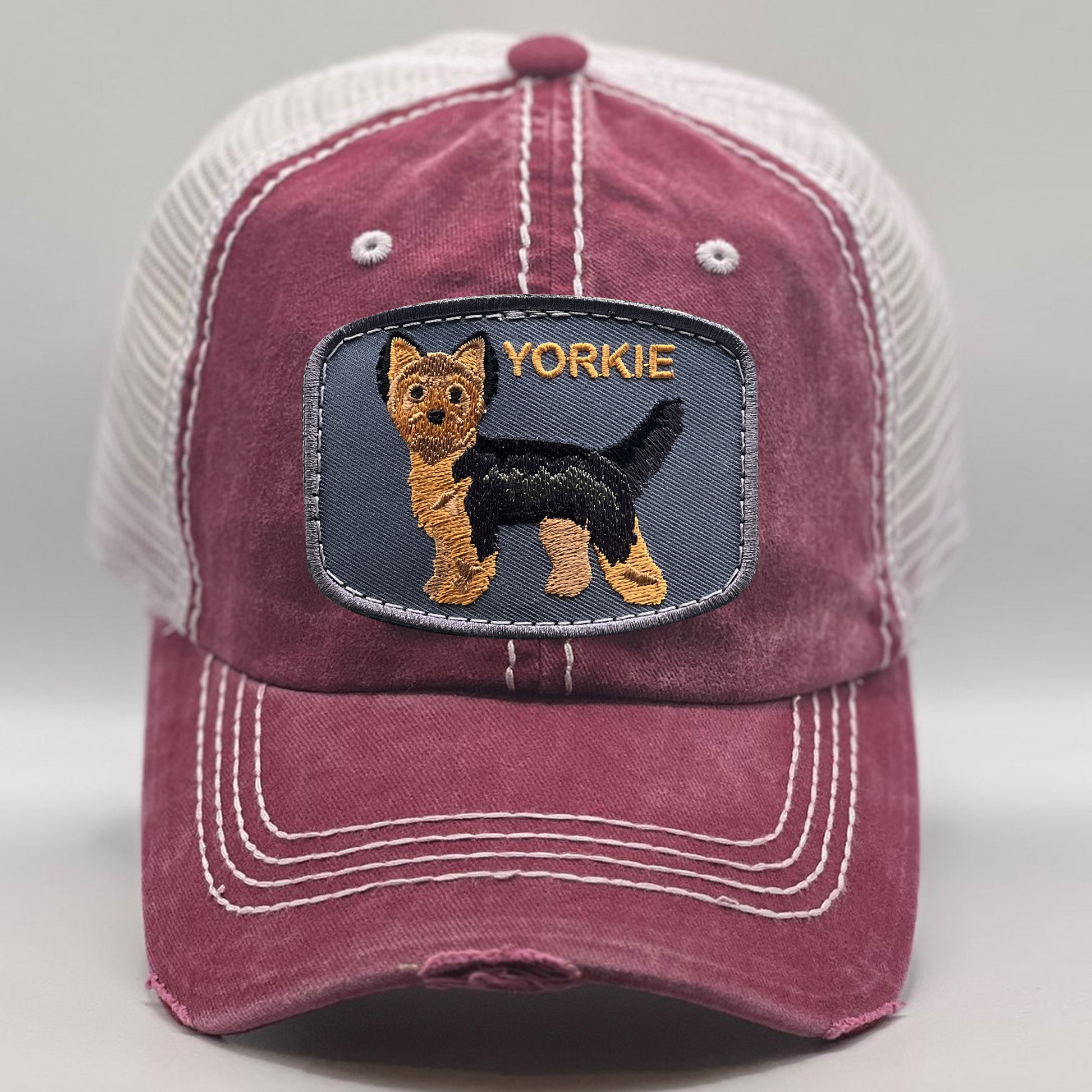 Trucker Hat With Yorkie 
image